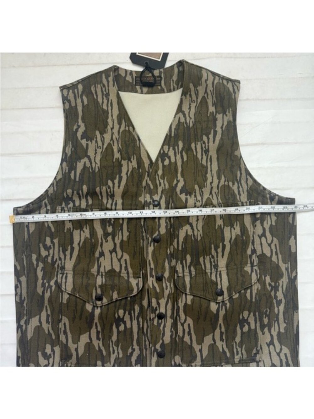 Filson Camo Vest Jacket